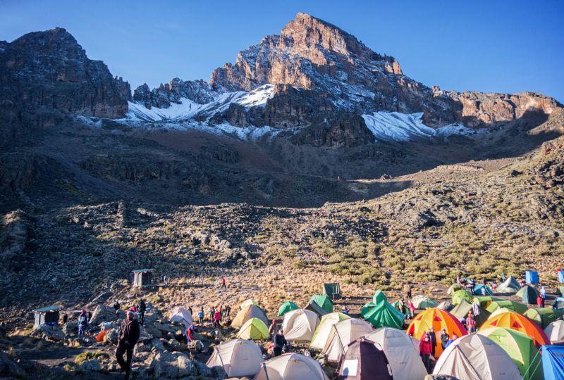 Kikelewa Camp to Mawenzi Tarn Camp
