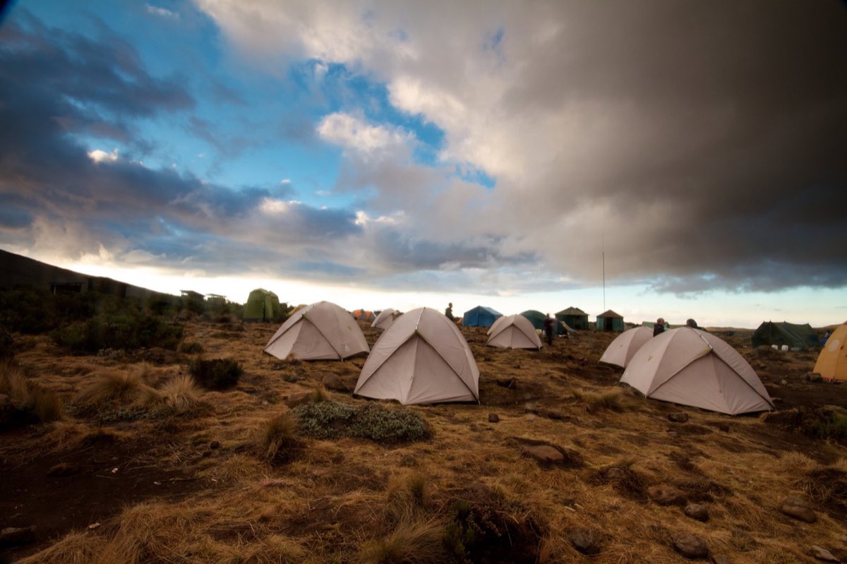 Shira 1 to Shira 2 Camp