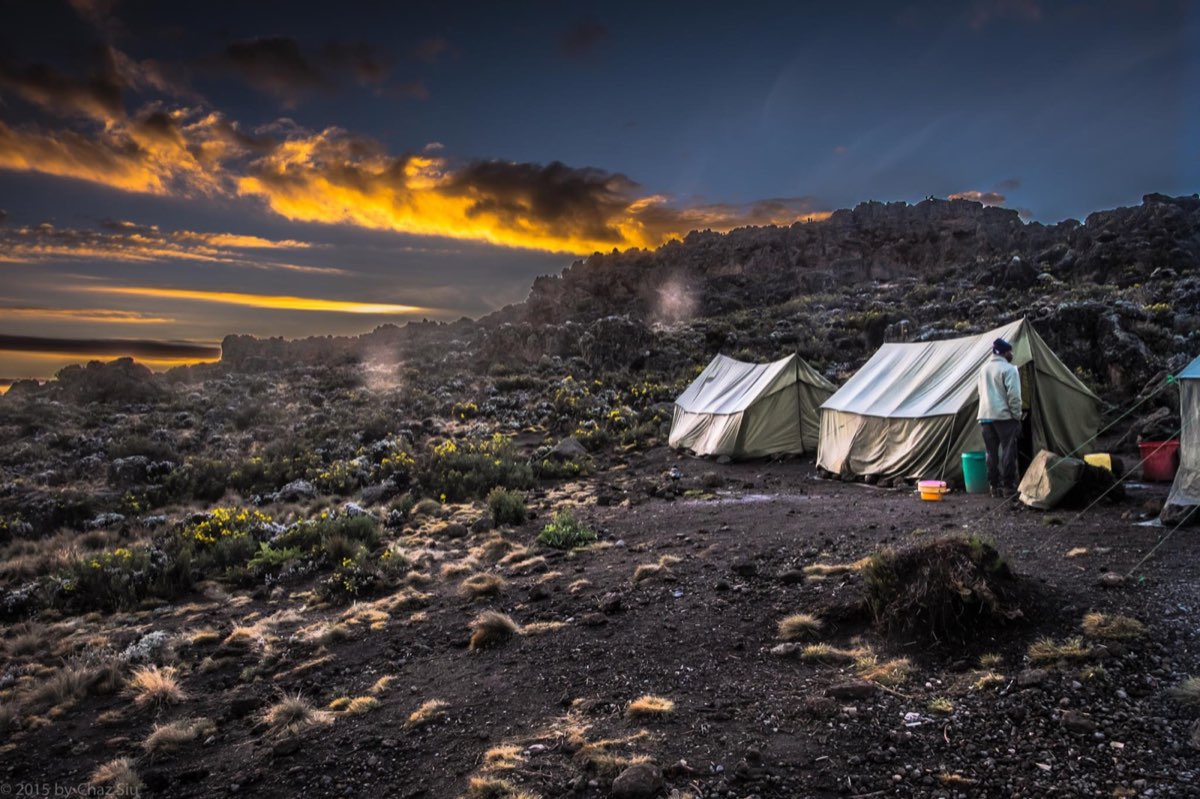 Buffalo Camp to Third Cave Camp
